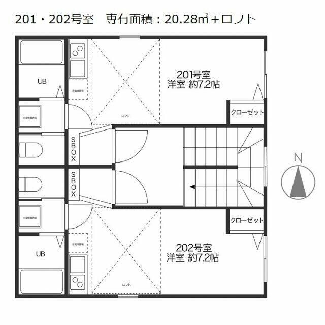 ＫＩフラット３の物件間取画像