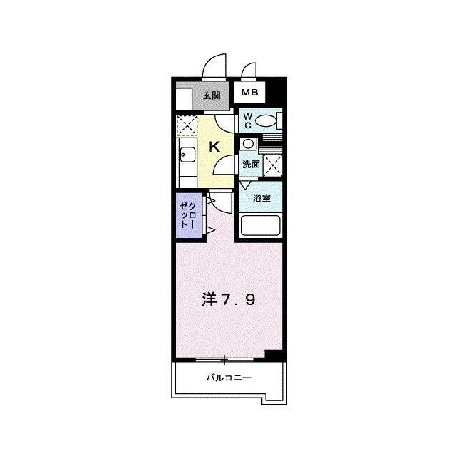 舎人駅 徒歩8分 3階の物件間取画像