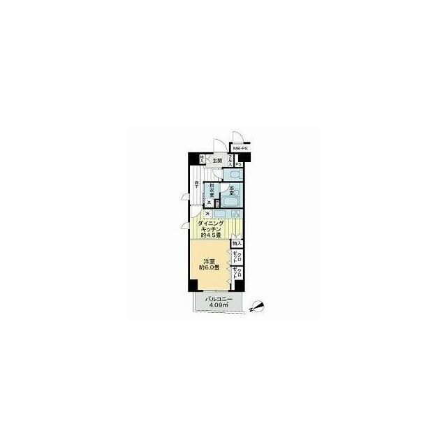 入谷駅 徒歩4分 5階の物件間取画像