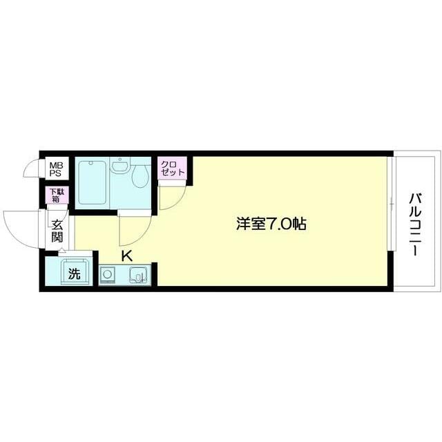 竹ノ塚駅 徒歩5分 1階の物件間取画像