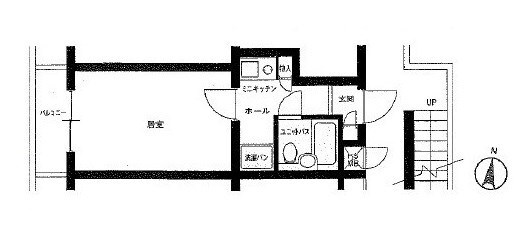 両国駅 徒歩5分 2階の物件間取画像