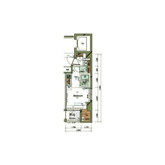 新三河島駅 徒歩4分 4階の物件間取画像