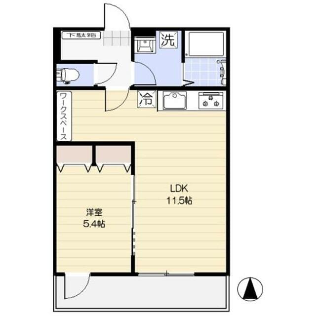 西新井大師西駅 徒歩10分 2階の物件間取画像