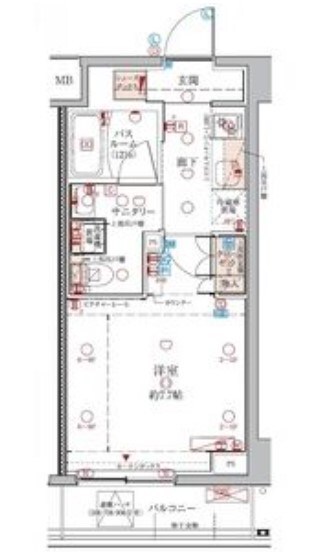 浮間舟渡駅 徒歩11分 5階の物件間取画像