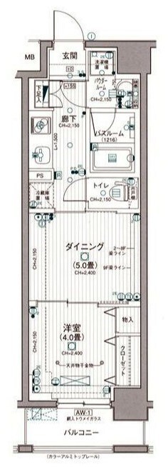 浅草駅 徒歩16分 3階の物件間取画像