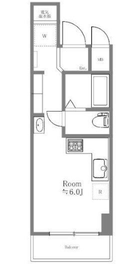 御徒町駅 徒歩2分 5階の物件間取画像