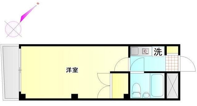 鶯谷駅 徒歩5分 2階の物件間取画像