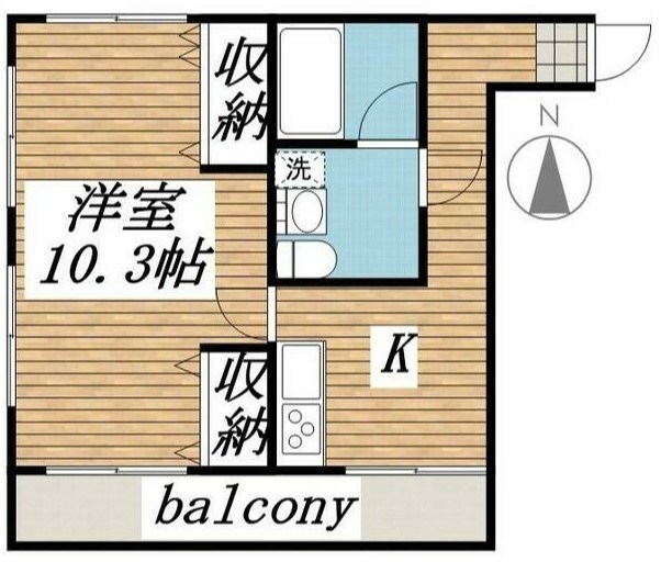 グランズレジデンス梅田の物件間取画像