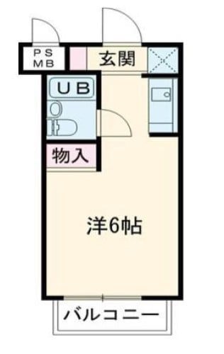 スカイコート練馬の物件間取画像