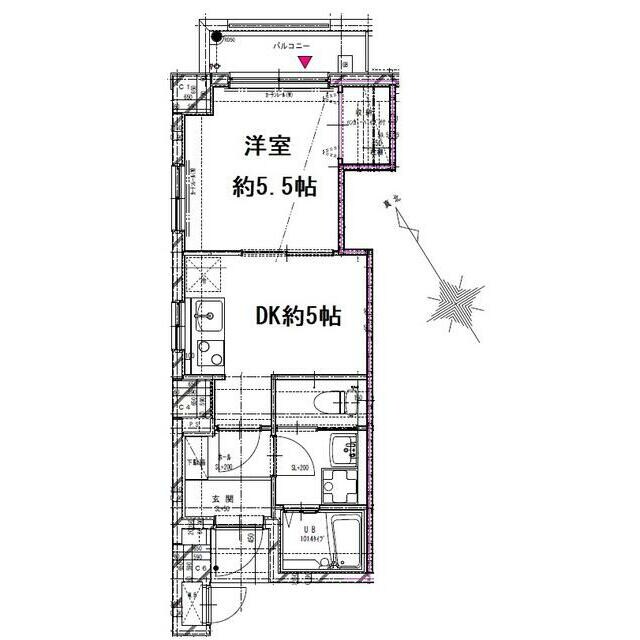 押上駅 徒歩10分 4階の物件間取画像