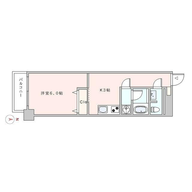 青山一丁目駅 徒歩9分 1階の物件間取画像