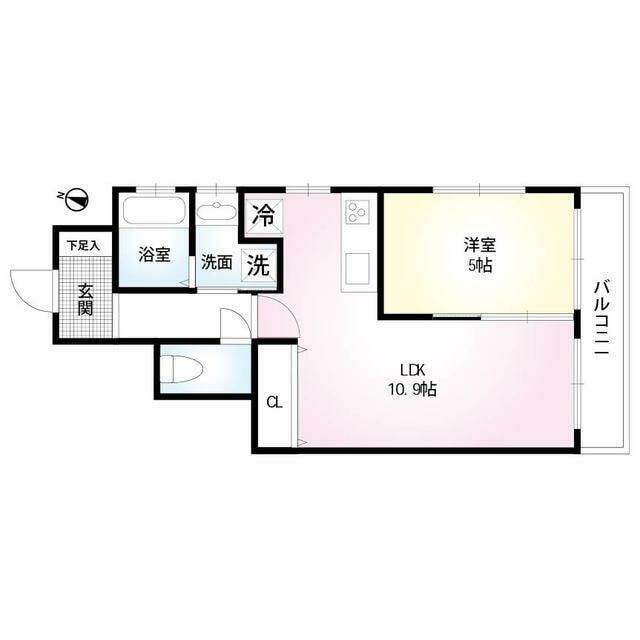 平井駅 徒歩12分 1階の物件間取画像