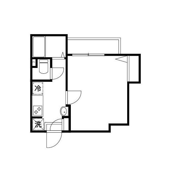 西川口駅 徒歩4分 4階の物件間取画像