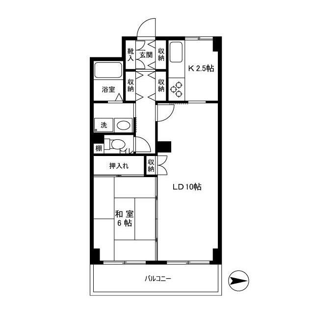 ロータス２１の物件間取画像