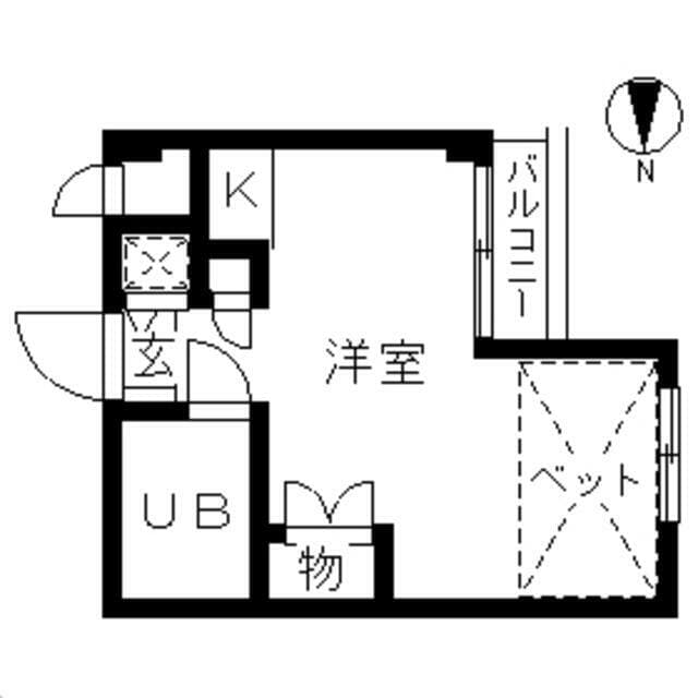 町屋駅 徒歩5分 3階の物件間取画像