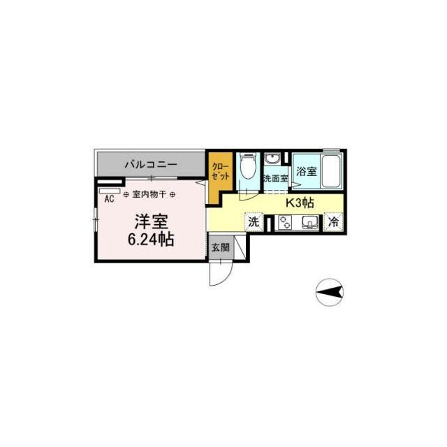 王子駅 徒歩13分 2階の物件間取画像