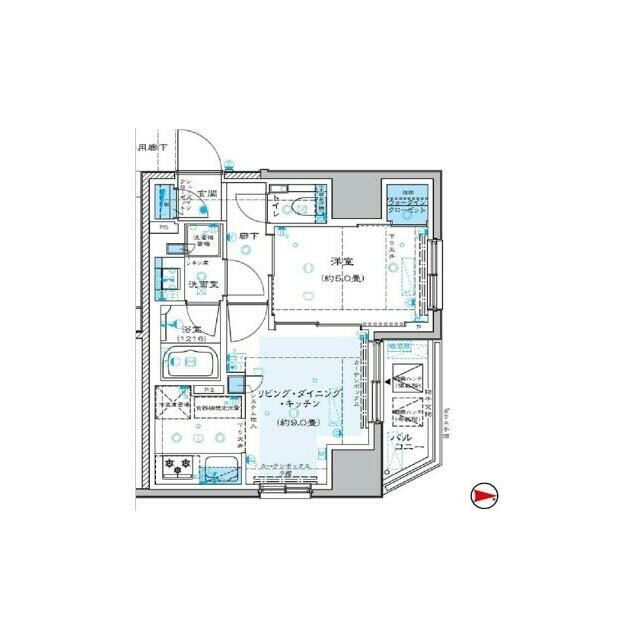 北千住駅 徒歩8分 3階の物件間取画像