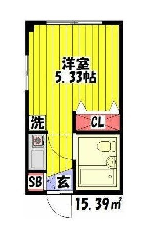 秋葉原駅 徒歩9分 2階の物件間取画像