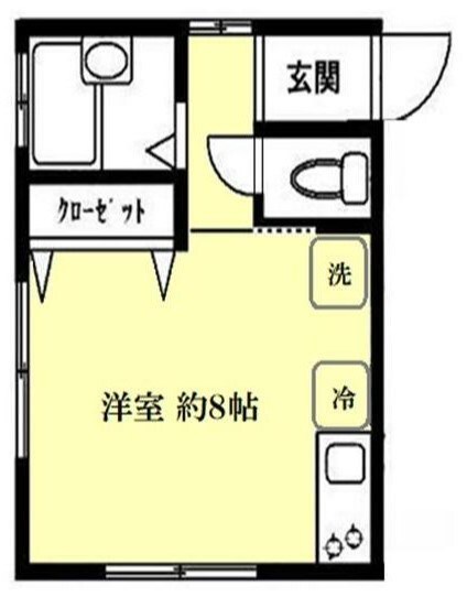 新小岩駅 徒歩5分 2階の物件間取画像