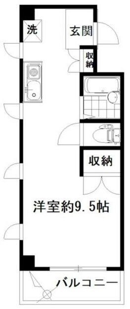 巣鴨駅 徒歩8分 3階の物件間取画像