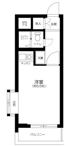 豪徳寺駅 徒歩2分 3階の物件間取画像