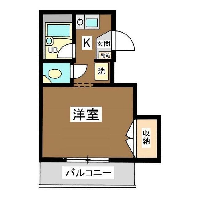 要町駅 徒歩9分 2階の物件間取画像