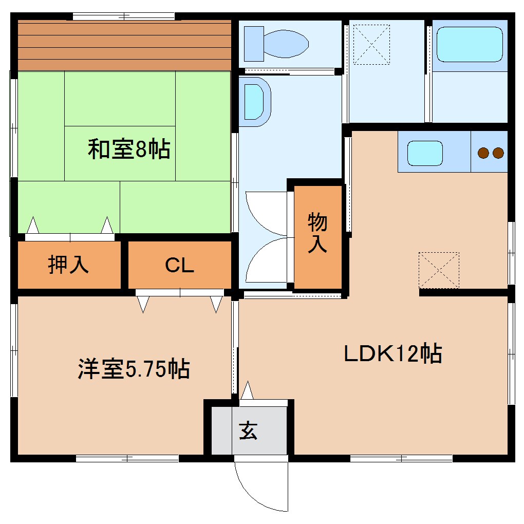 blossomの物件間取画像