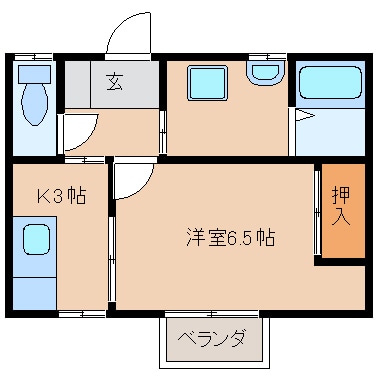 塚目駅 徒歩7分 2階の物件間取画像