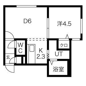 フォレストヴィラ IIの物件間取画像