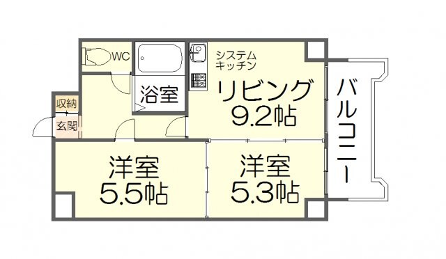ティアラ手稲本町の物件間取画像