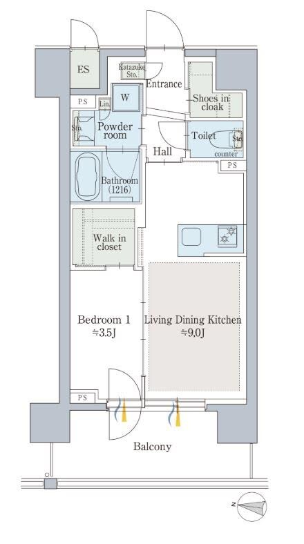 クリオ札幌グランクラスの物件間取画像