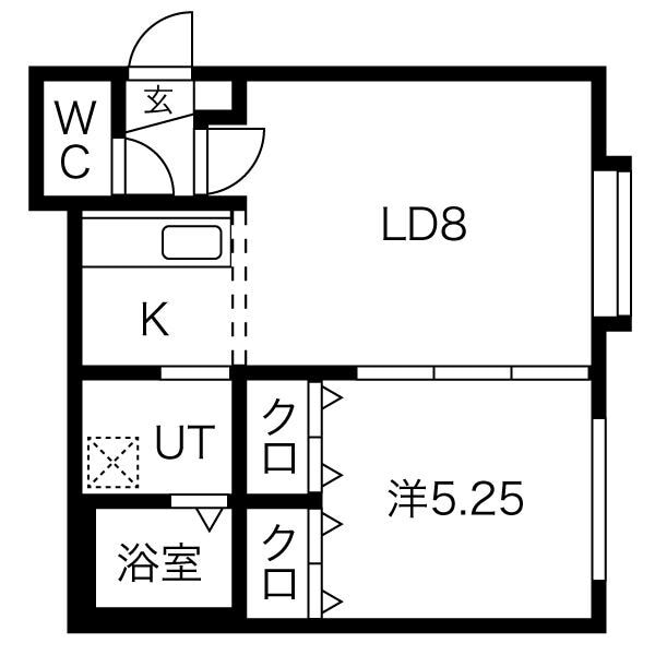 ドミール奥沢の物件間取画像