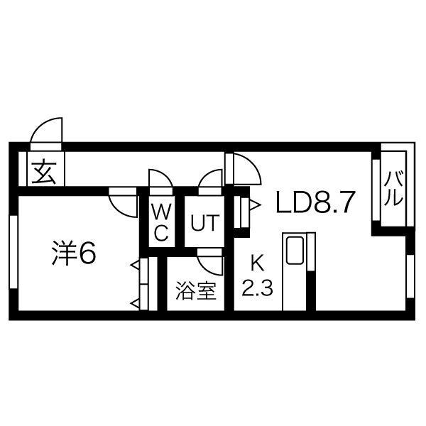 プレアデスの物件間取画像