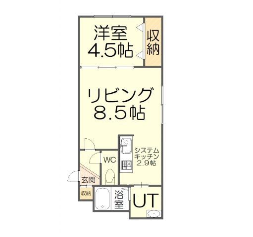 ネクステージ手稲本町の物件間取画像