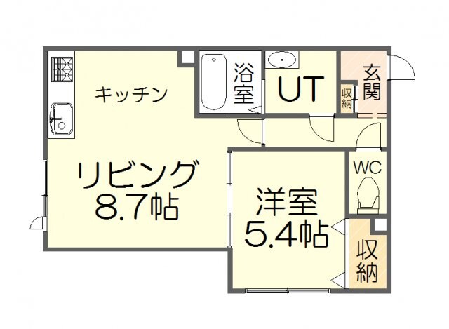 フランブリーズの物件間取画像