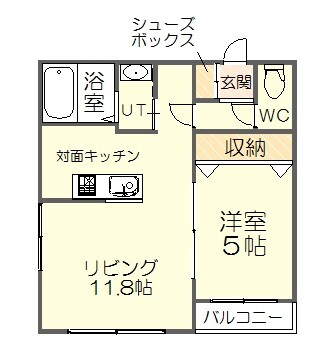 Appricourt（アプリコート）Ⅰの物件間取画像