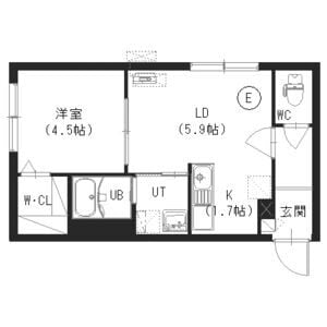 シティレジデンス宮の沢(宮の沢1-3A棟)の物件間取画像