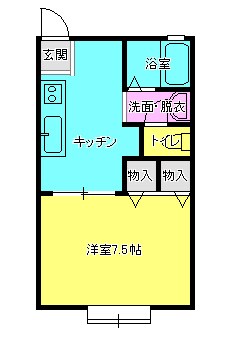 物件間取画像