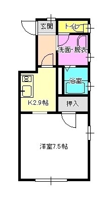 物件間取画像