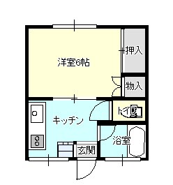コーポカレンの物件間取画像