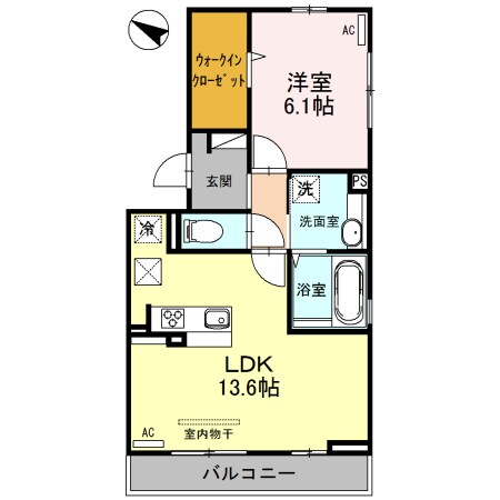 東新潟駅 車移動12分  3.8km 1階の物件間取画像