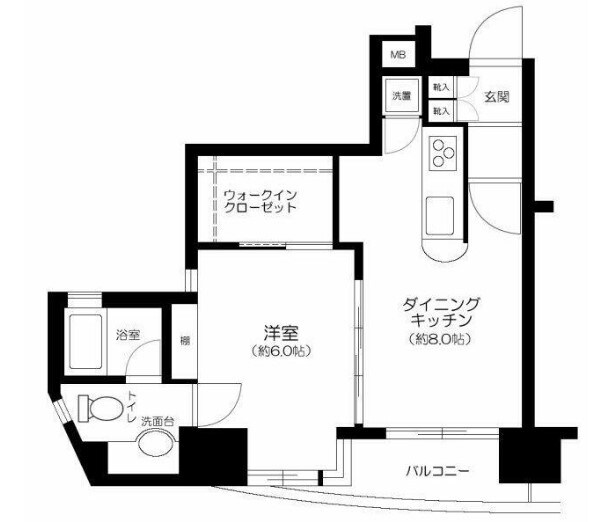 デュオ・スカーラ虎ノ門の物件間取画像