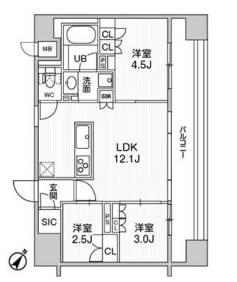 ｎｉｄｏ ＳＵＧＡＭＯ(ニドスガモ)の物件間取画像