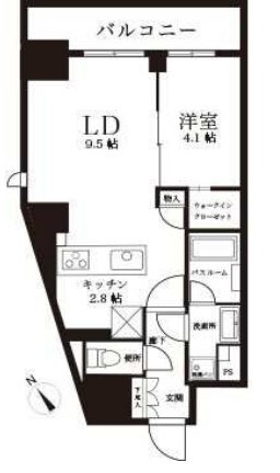 SORALI-UN小日向（ソラリアン小日向）の物件間取画像