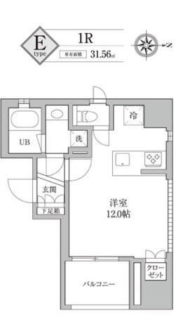 KDXレジデンス神田の物件間取画像