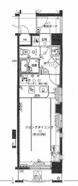 物件間取画像