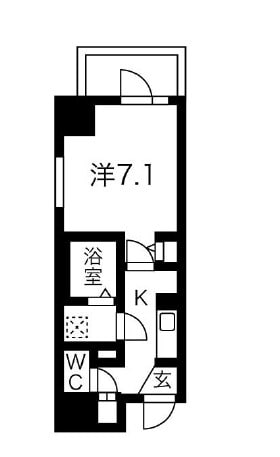 プレール・ドゥーク文京本郷の物件間取画像