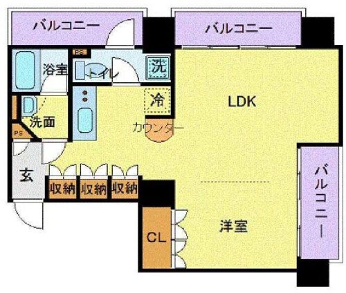 フロリスオーランティウム3の物件間取画像