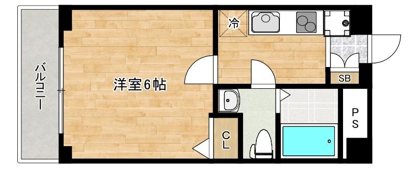 キンダーホープ若葉の物件間取画像