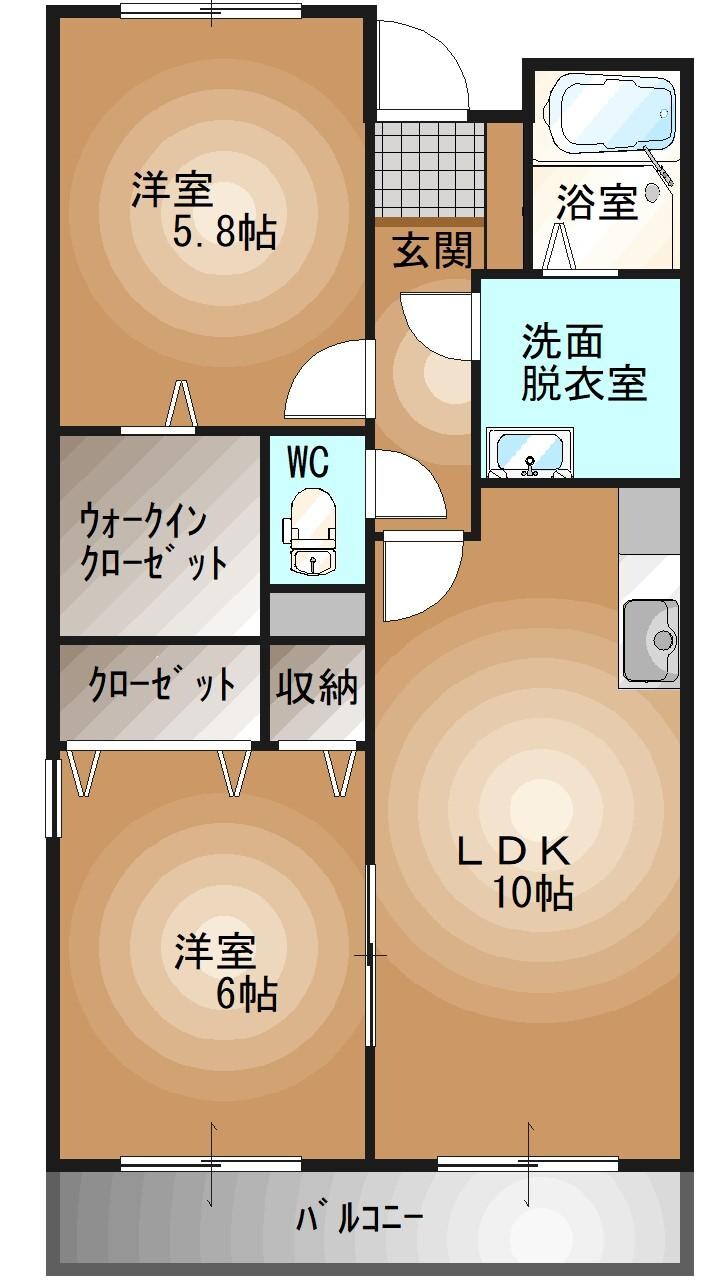 グレイスフルＴＫの物件間取画像